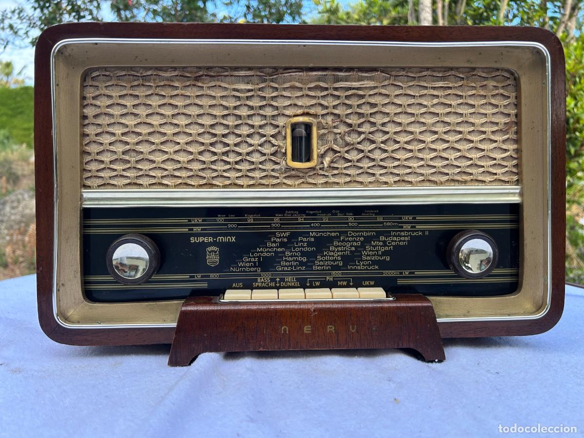 R&ouml;hrenempf&auml;nger: RADIO MINERVA SUPER MINX 573 W / FUNCIONANDO / VER DESCRIPCION