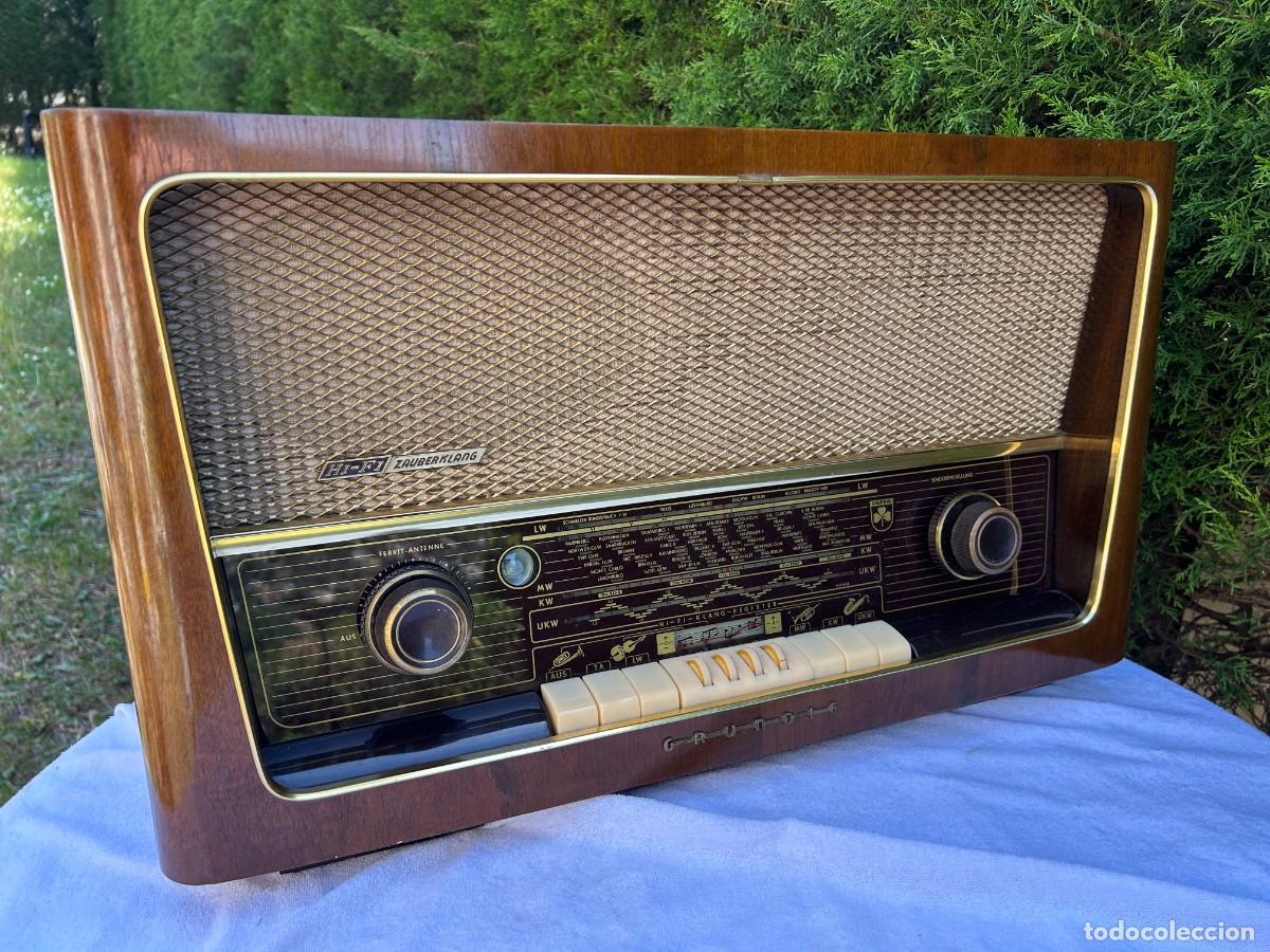 Radios de v&aacute;lvulas: RADIO ANTIGUA GRUNDIG 3028 / FUNCIONANDO / VER DESCRIPCION