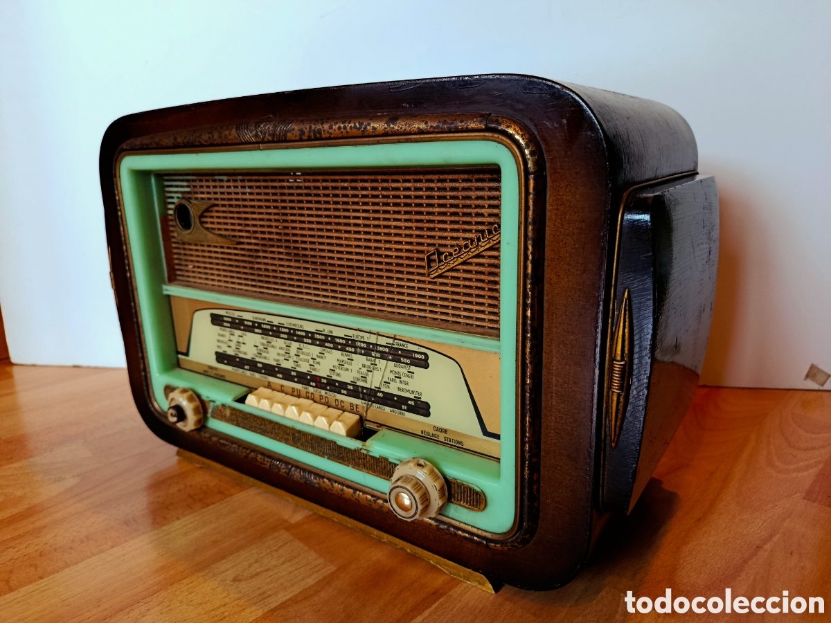 Radios de v&aacute;lvulas: Radio Oceanic Croiseur Ojo magico EM34