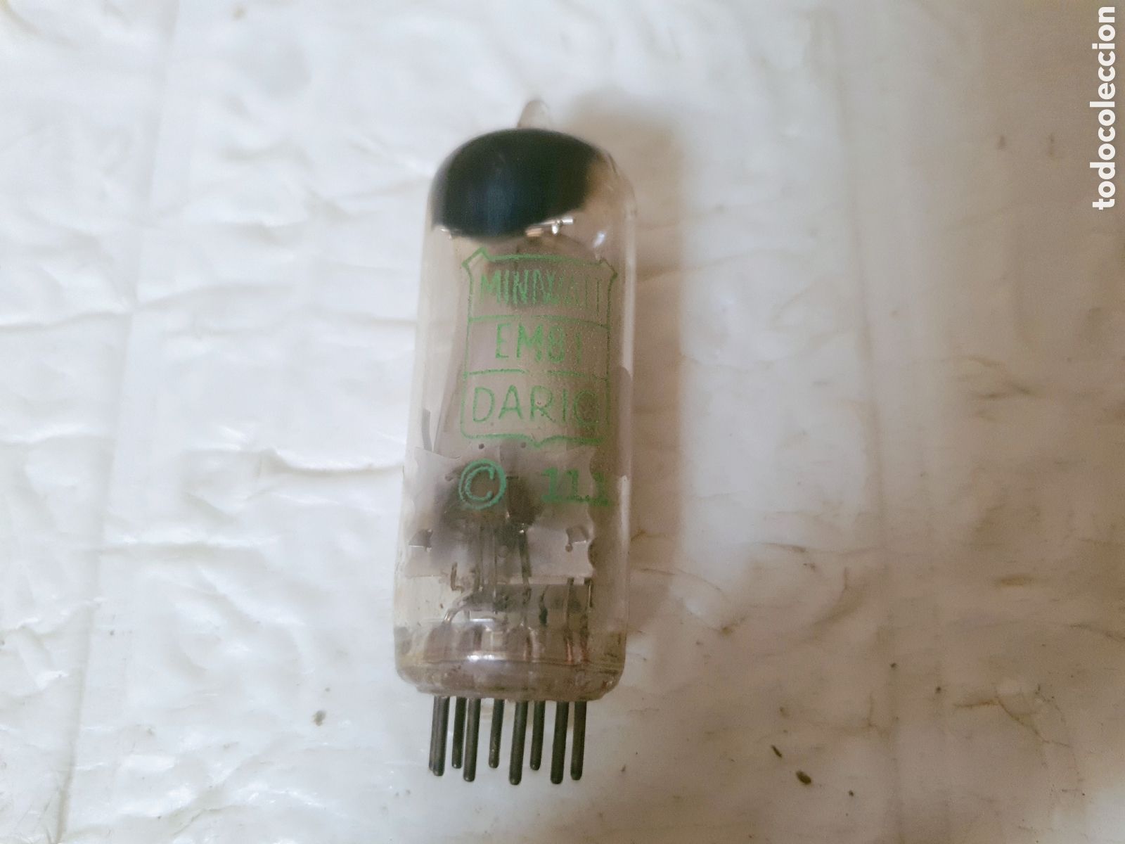Radios de v&aacute;lvulas: V&Aacute;LVULA OJO M&Aacute;GICO EM81 MINIWATT DARIO TUBO VACIO RADIO ANTIGUA V&Aacute;LVULAS LAMPARAS TV VALVE TUBE