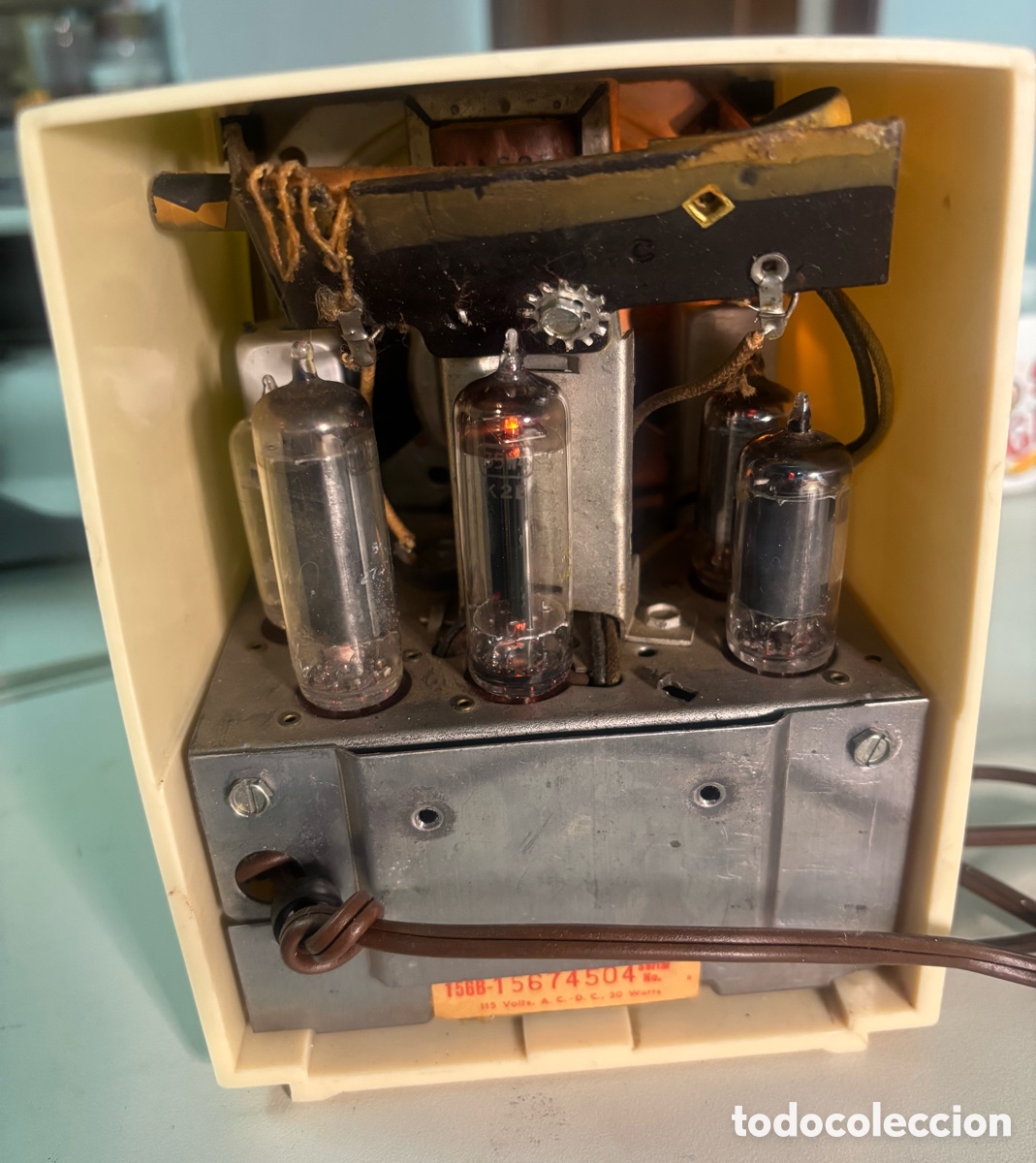 Radios de v&aacute;lvulas: Radio Antigua de v&aacute;lvulas EMERSON 706 - Foto 4