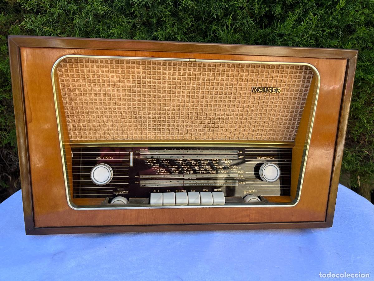 Radios de v&aacute;lvulas: RADIO ANTIGUA KAISER 1930 / FUNCIONANDO