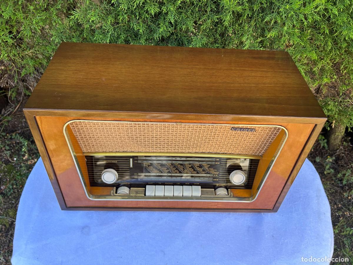 Radios de v&aacute;lvulas: RADIO ANTIGUA KAISER 1930 / FUNCIONANDO - Foto 2