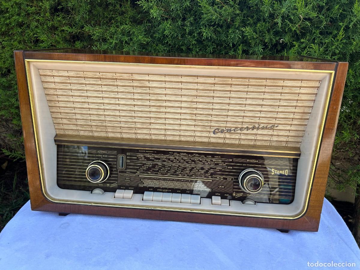 Radios de v&aacute;lvulas: RADIO TELEFUNKEN CONCERTINO 2194 / FUNCIONANDO