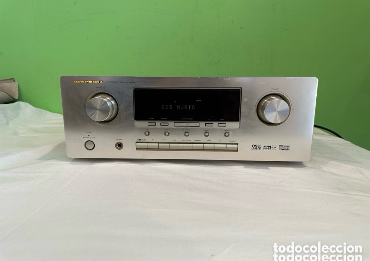 Radios &agrave; lampes: Amplificador Marantz SR4300 AV Surround alta fidelidad Dolby Digital DTS