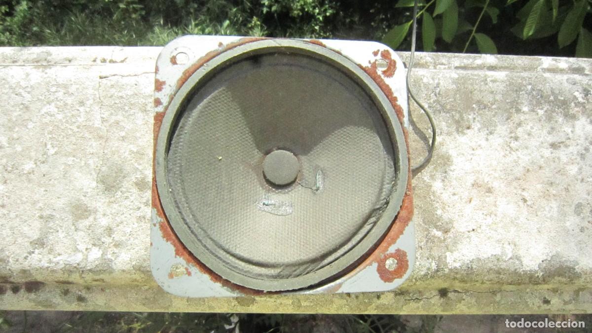 Radios de v&aacute;lvulas: ALTAVOZ RADIO VALVULAS, FUNCIONA - Foto 1