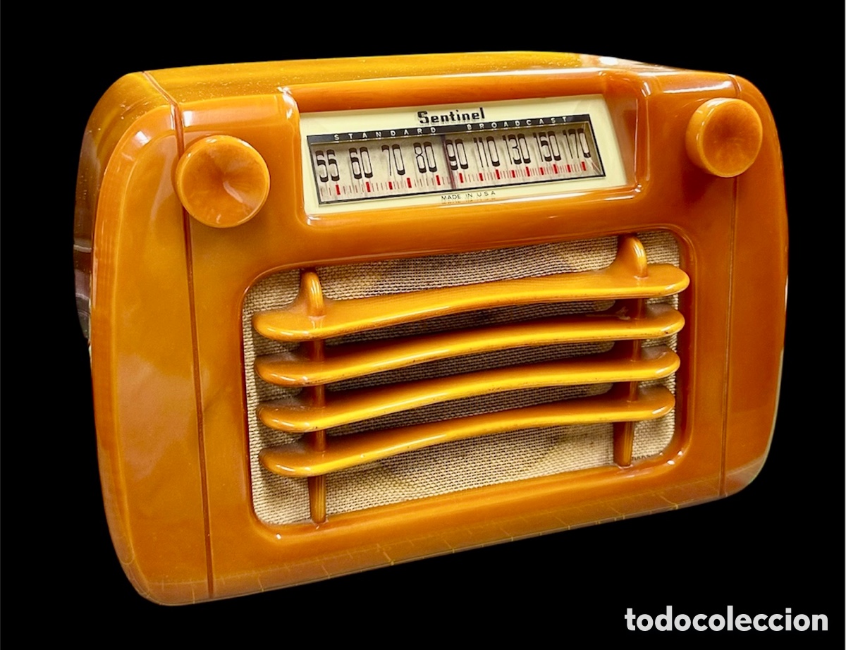 Radios de v&aacute;lvulas: Radio catalin Sentinel 284 - Foto 2
