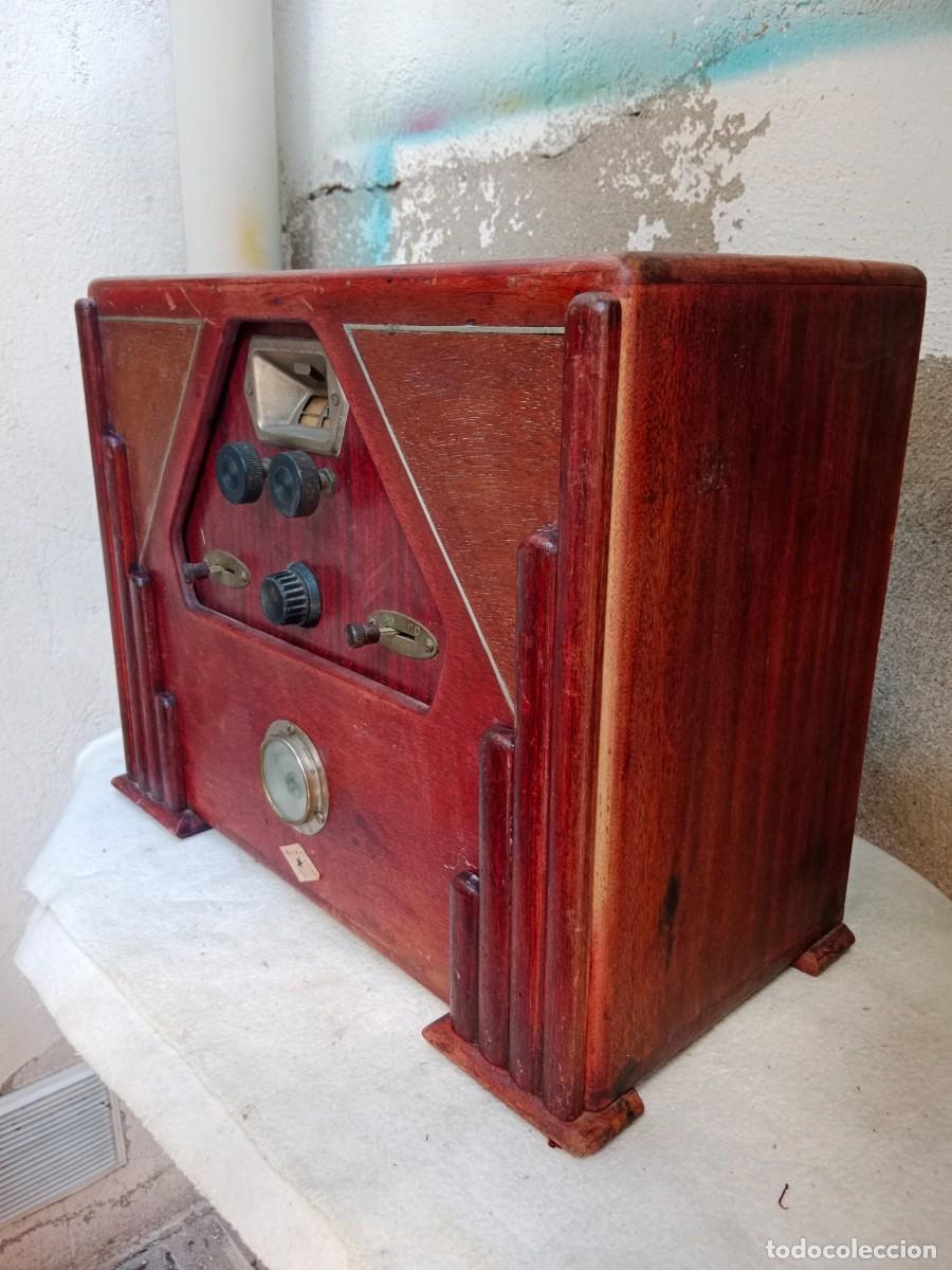 Radios de v&aacute;lvulas: Radio de reacci&oacute;n. D&eacute;cada de 1930. Ver fotos y descripci&oacute;n...
