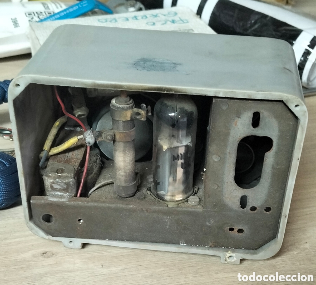 Radios de v&aacute;lvulas: Radio trasmisor Periquito - Foto 5