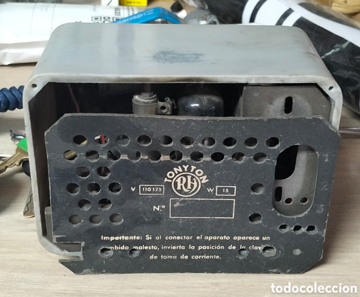 Radios de v&aacute;lvulas: Radio trasmisor Periquito - Foto 6