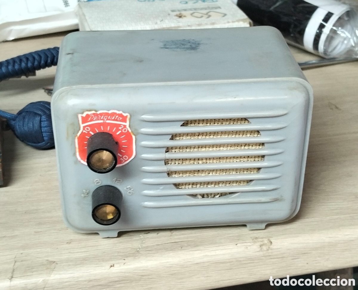Radios de v&aacute;lvulas: Radio trasmisor Periquito