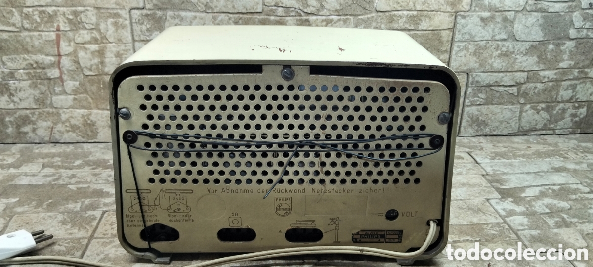 Radios de v&aacute;lvulas: Radio Philips Philetta - Foto 5