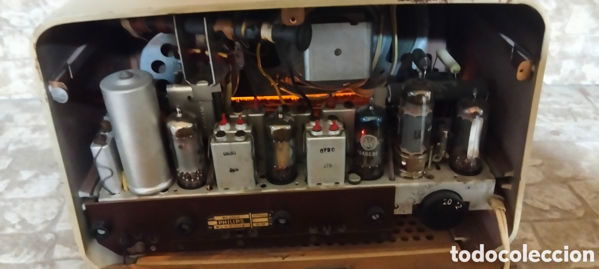 Radios de v&aacute;lvulas: Radio Philips Philetta - Foto 7