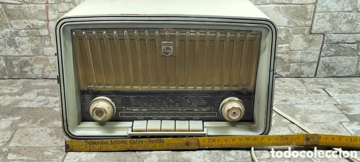 Radios de v&aacute;lvulas: Radio Philips Philetta - Foto 8