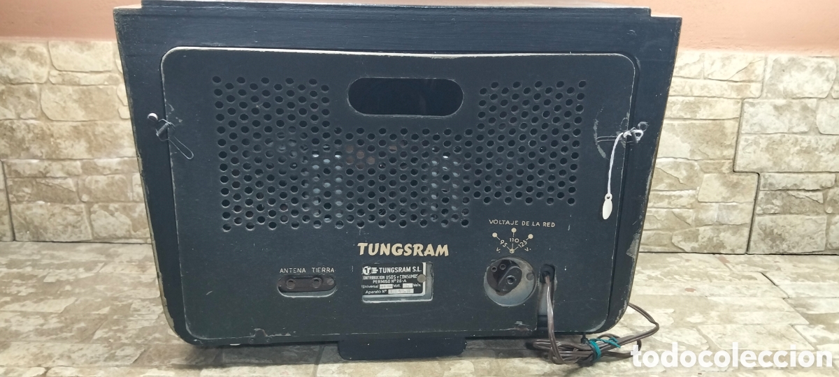 Radios de v&aacute;lvulas: Radio espa&ntilde;ola Tumsgram - Foto 6