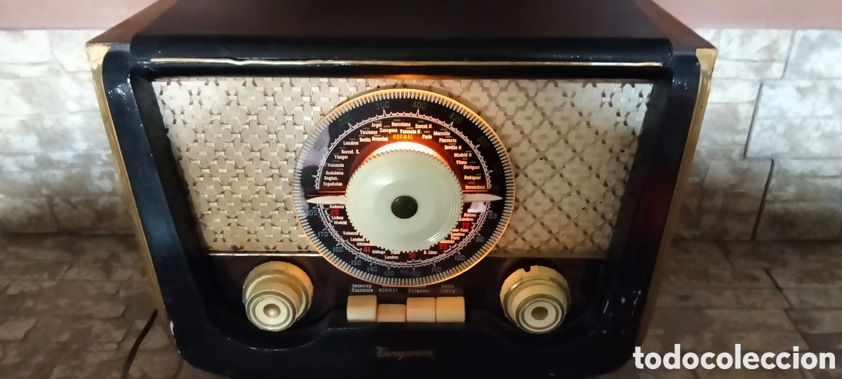 Radios de v&aacute;lvulas: Radio espa&ntilde;ola Tumsgram - Foto 8