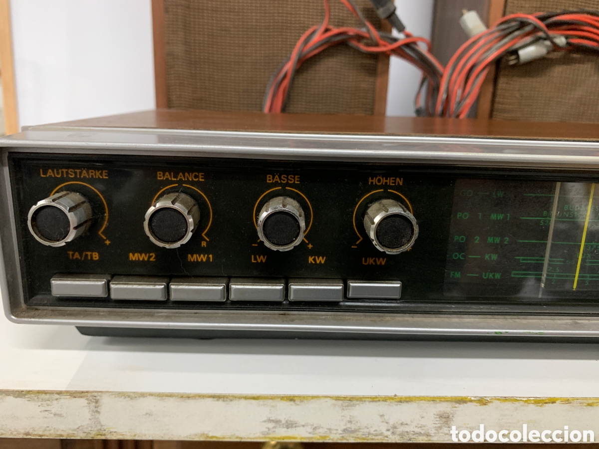 Radios de v&aacute;lvulas: Radio Philips 701 a&ntilde;os 70 - Foto 2