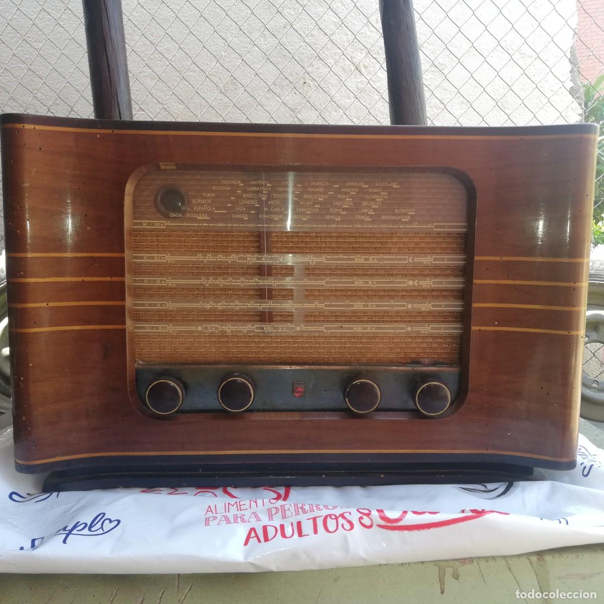 Radios de v&aacute;lvulas: Radio Philips BE 582 A
