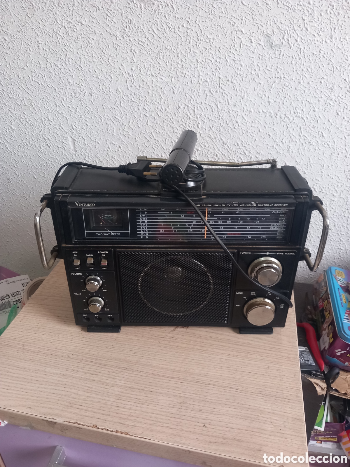 Radios de v&aacute;lvulas: ANTIGUA RADIO VENTURER FUNCIONA,,VER FOTOS