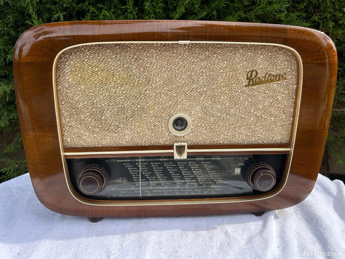 Radios de v&aacute;lvulas: RADIO ANTIGUA RADIONE 453U / VER DESCRIPCION