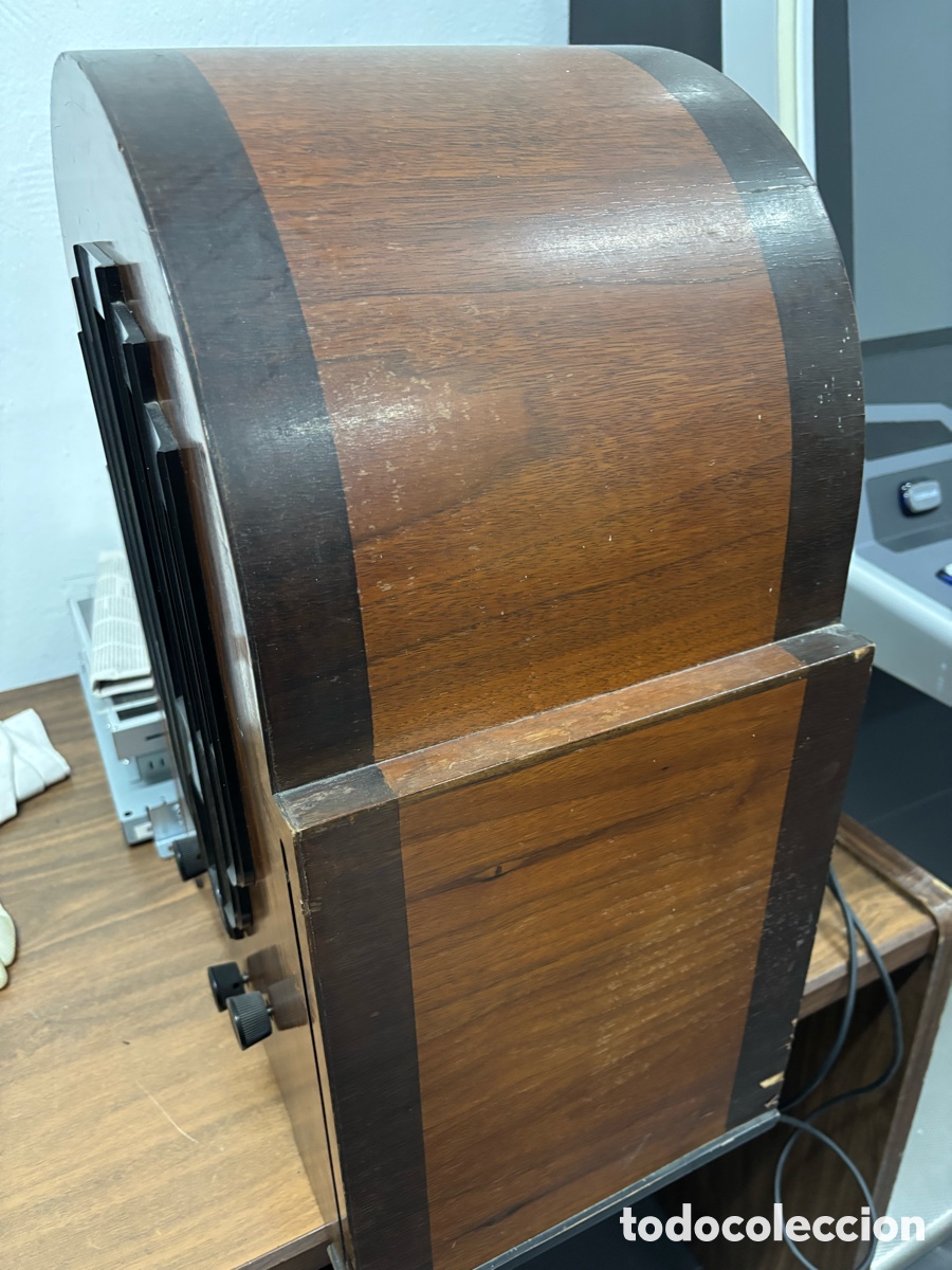 Radios de v&aacute;lvulas: Radio Antigua de v&aacute;lvulas PHILIPS 636 - Foto 5