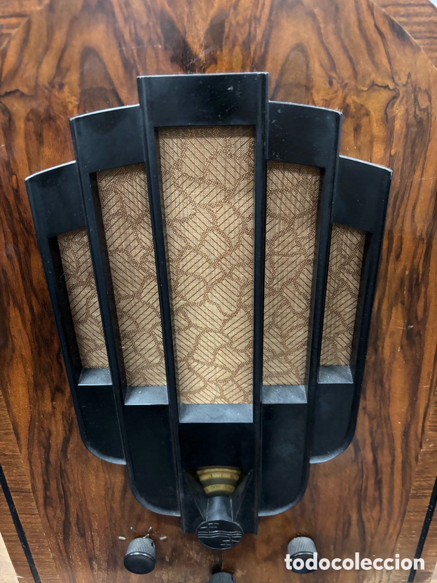 Radios de v&aacute;lvulas: Radio Antigua de v&aacute;lvulas PHILIPS 636 - Foto 7