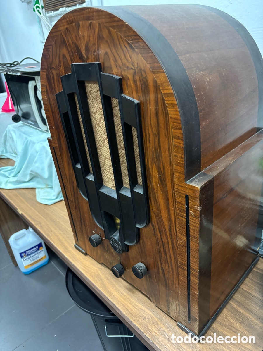 Radios de v&aacute;lvulas: Radio Antigua de v&aacute;lvulas PHILIPS 636