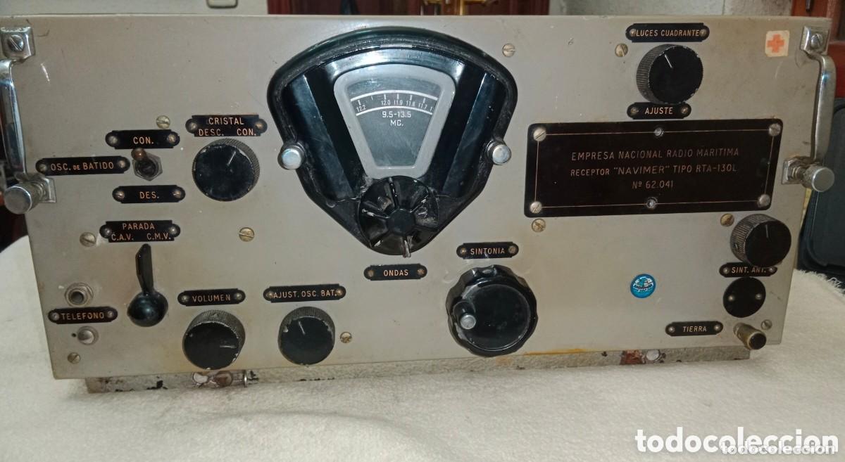 Radio a valvole: Receptor de radio Militar...