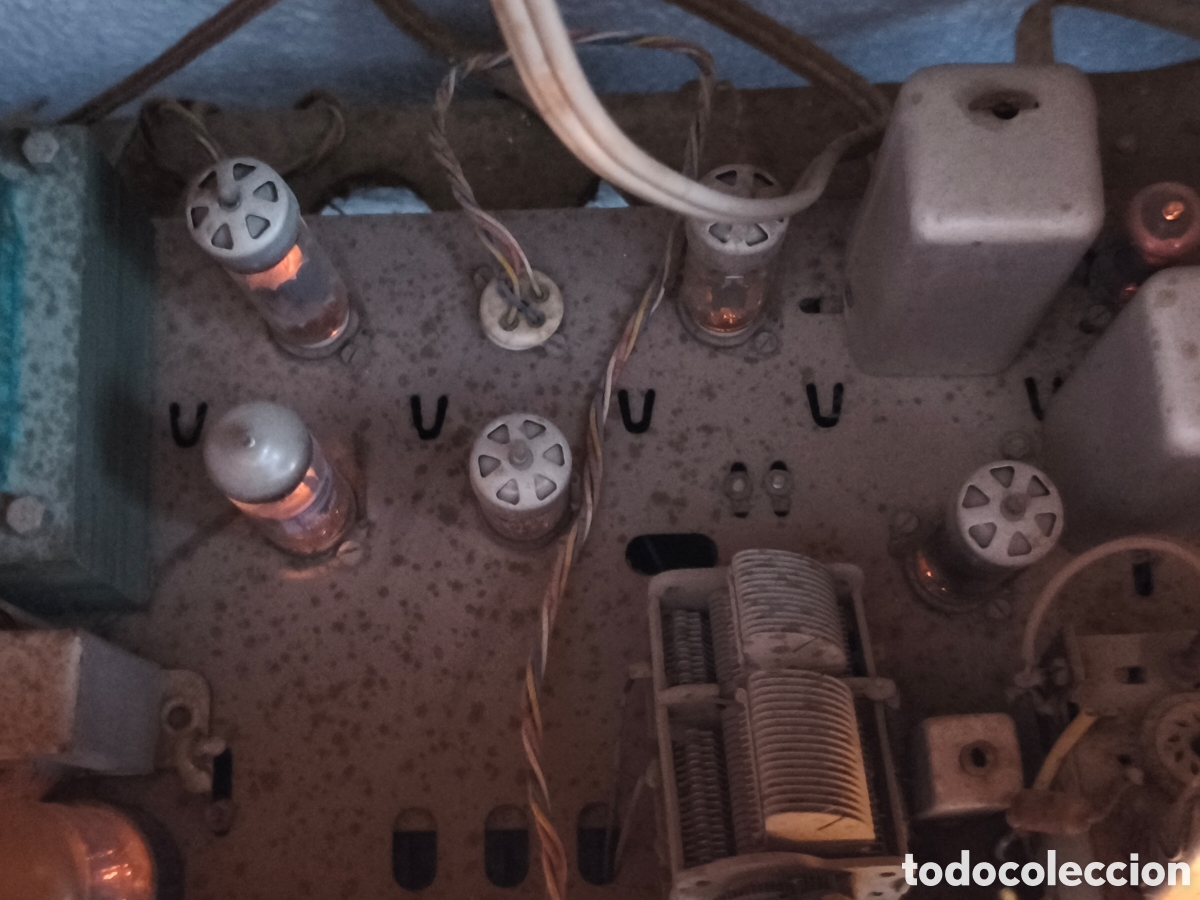 Radios de v&aacute;lvulas: Radio v&aacute;lvulas con tocadiscos - Foto 17