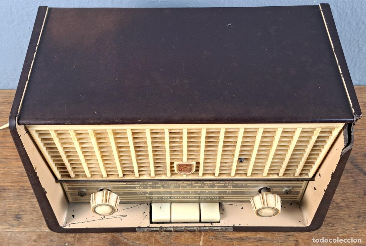 Radios de v&aacute;lvulas: Radio de v&aacute;lvulas Philips B2E 82U, no funciona - Foto 5