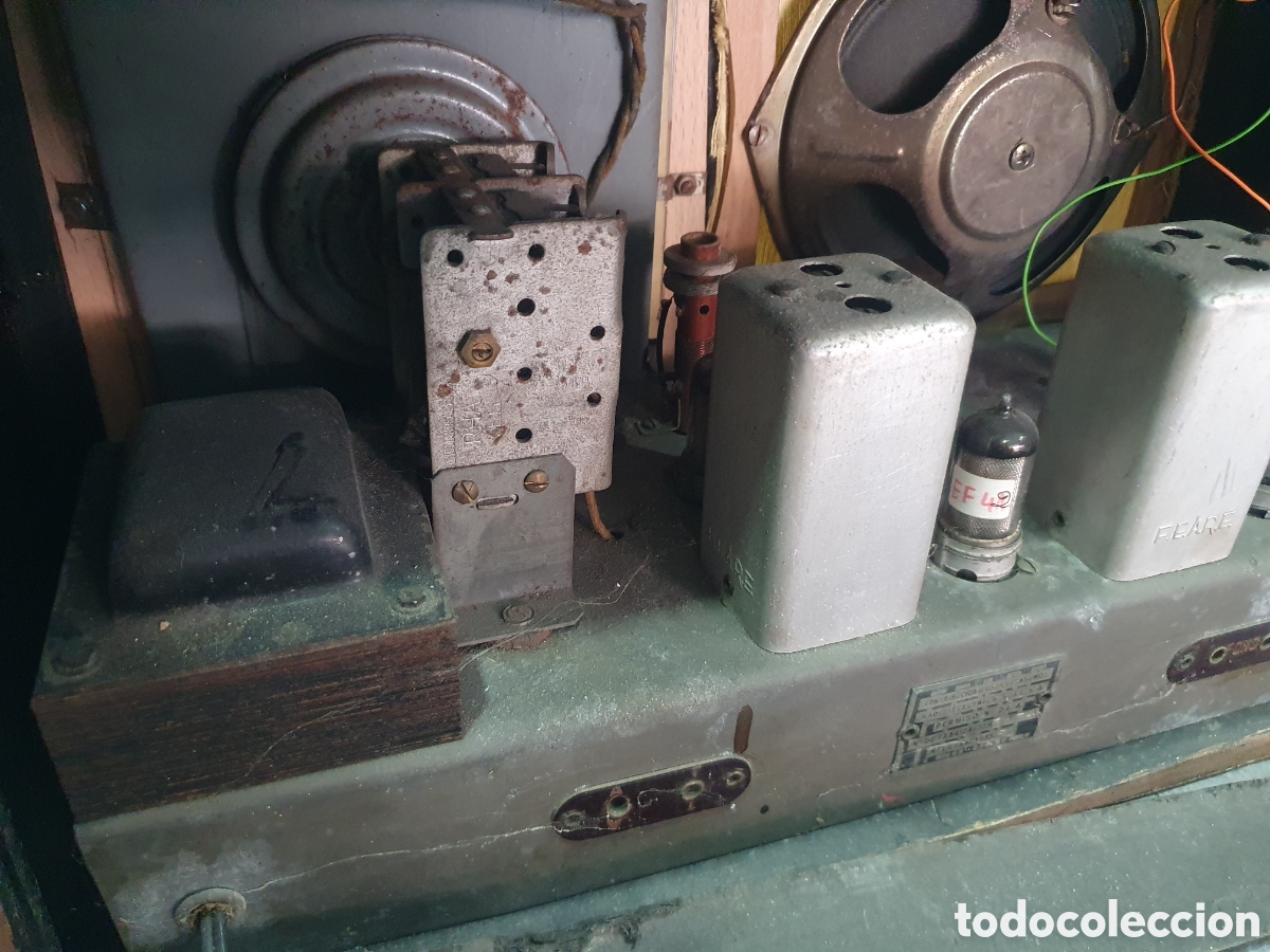 Radios de v&aacute;lvulas: Antigua radio a v&aacute;lvulas. - Foto 8