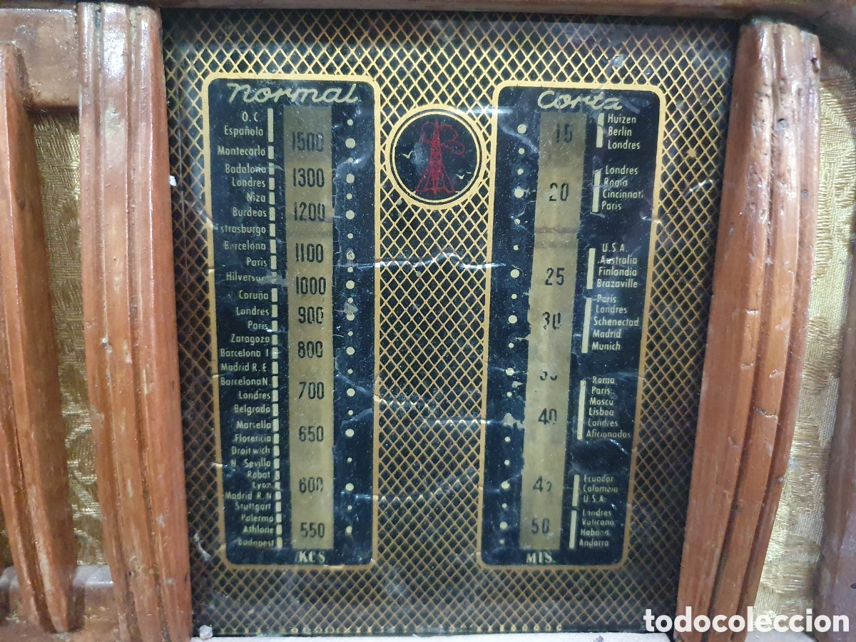 Radios de v&aacute;lvulas: Antigua radio de valvulas - Foto 5