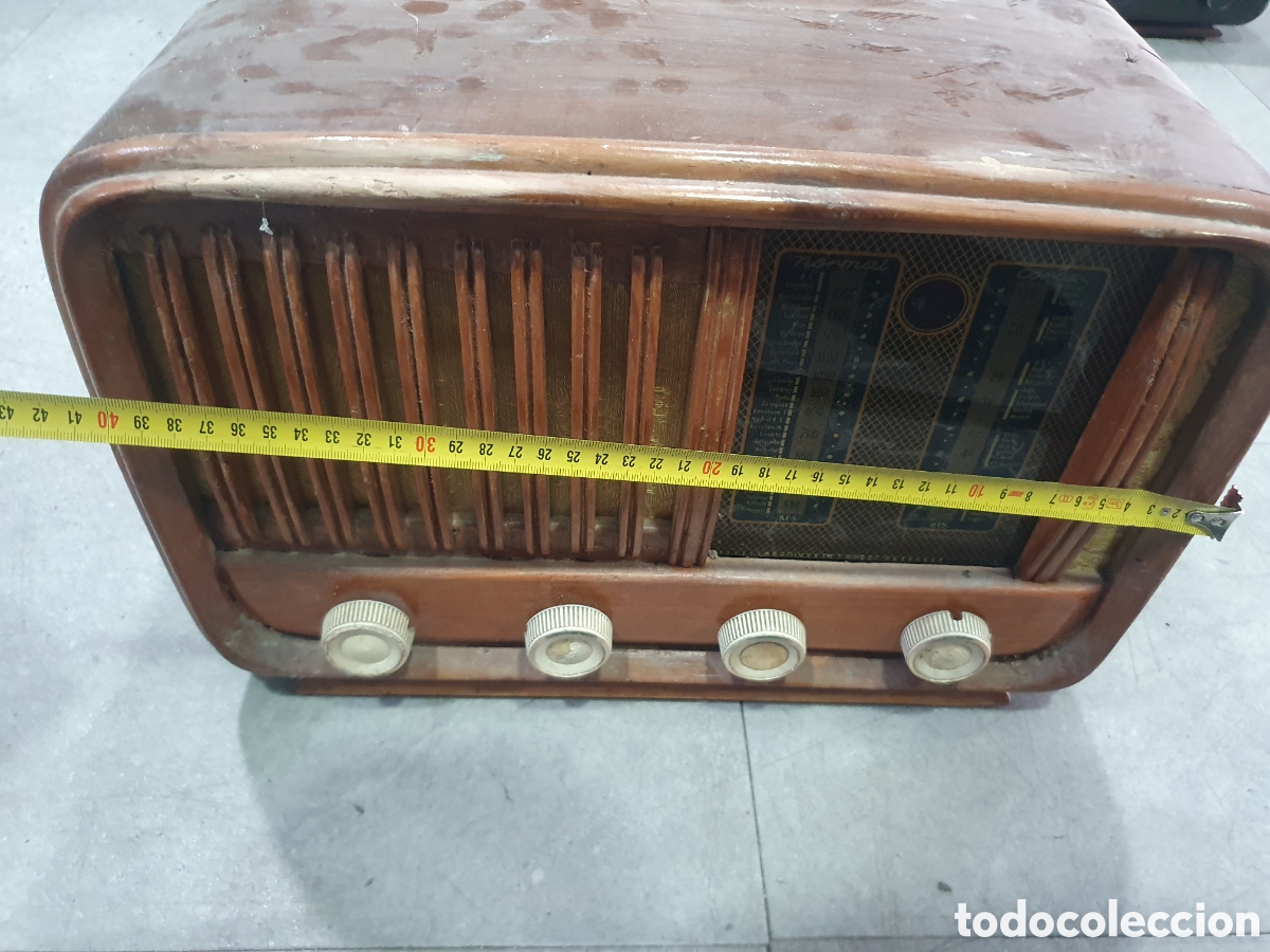 Radios de v&aacute;lvulas: Antigua radio de valvulas - Foto 8