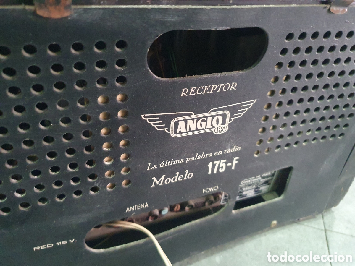 Radios de v&aacute;lvulas: Radio de v&aacute;lvulas Anglo 175-F - Foto 7