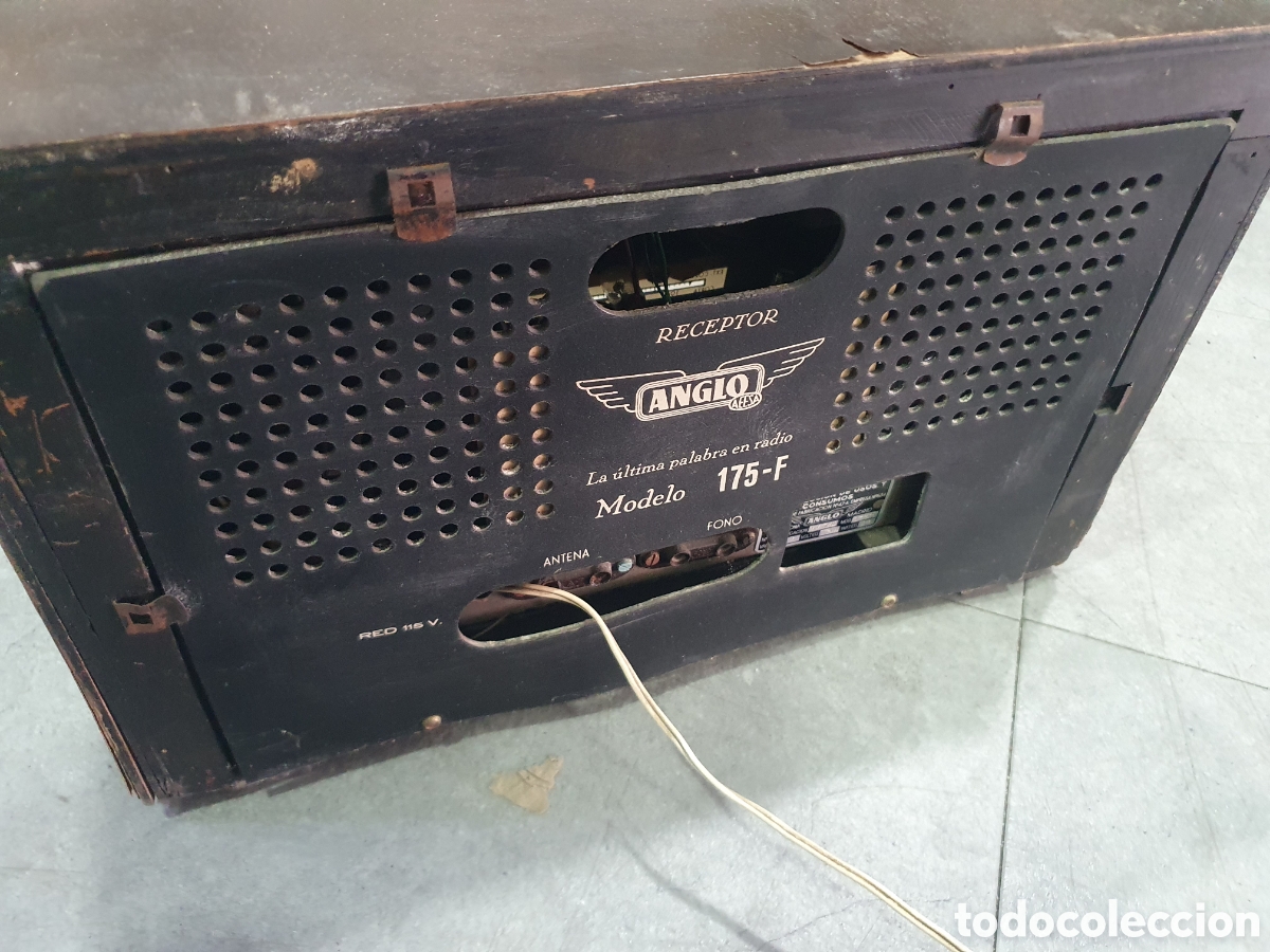 Radios de v&aacute;lvulas: Radio de v&aacute;lvulas Anglo 175-F - Foto 8