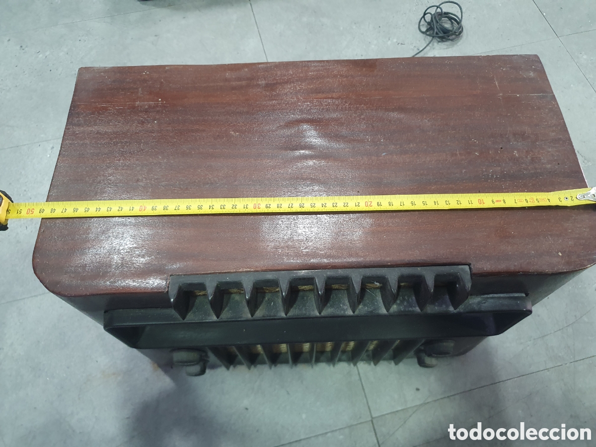Radios de v&aacute;lvulas: Antigua radio a v&aacute;lvulas. - Foto 9