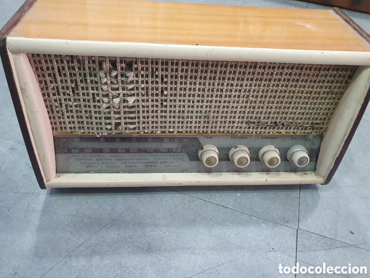 Valve radios: Radio de v&aacute;lvulas De Wald.