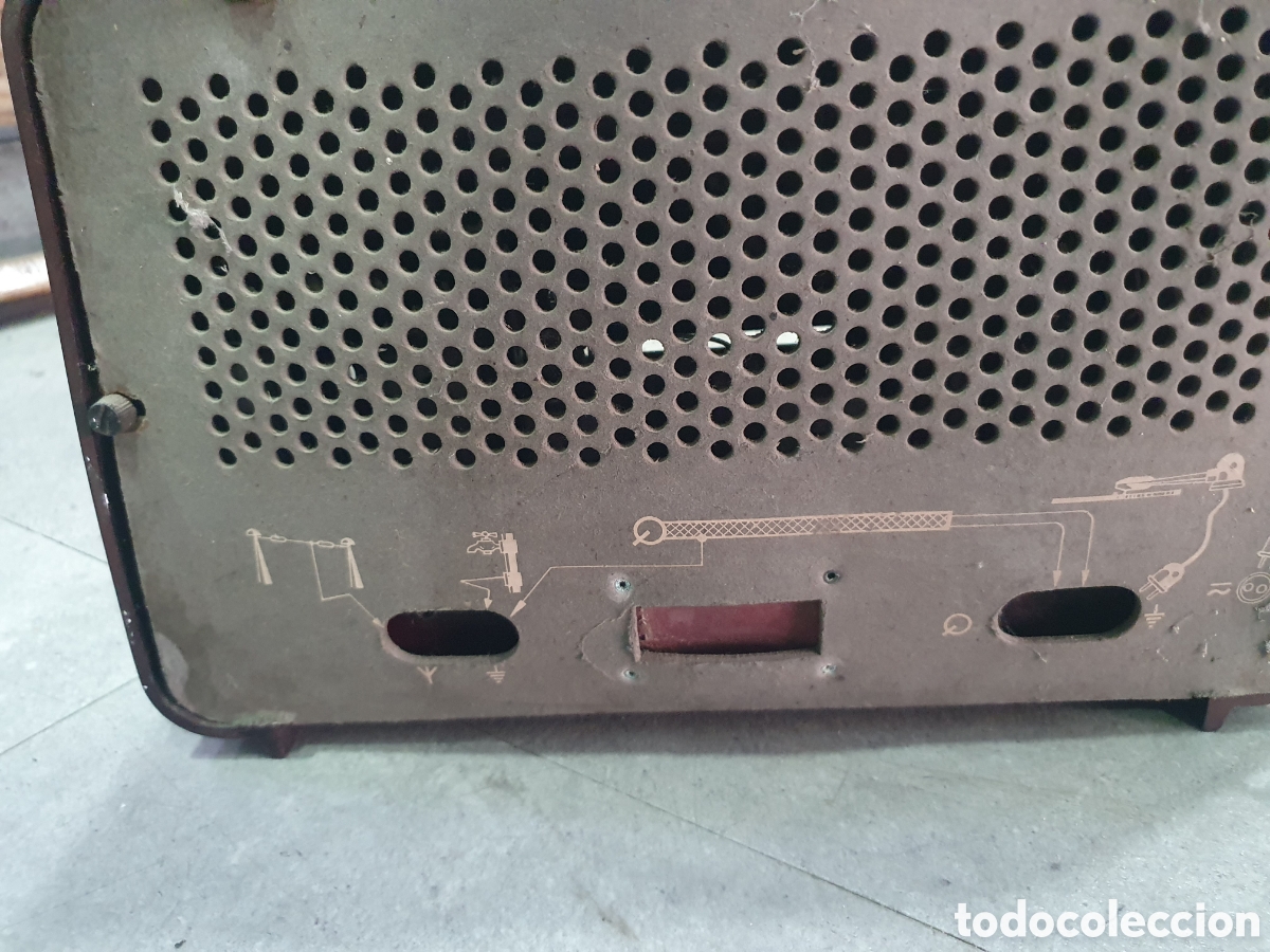 Radios de v&aacute;lvulas: Radio de v&aacute;lvulas Philips de baquelita - Foto 6