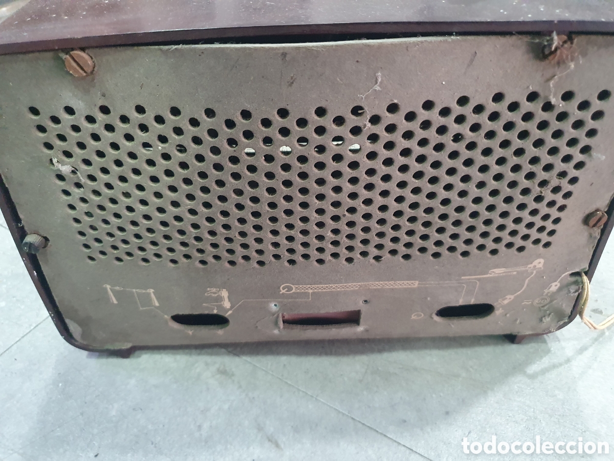 Radios de v&aacute;lvulas: Radio de v&aacute;lvulas Philips de baquelita - Foto 7