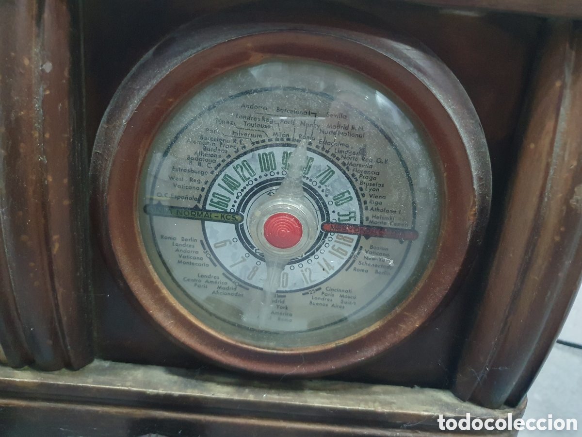 Radios de v&aacute;lvulas: Antigua radio a valvulas - Foto 2