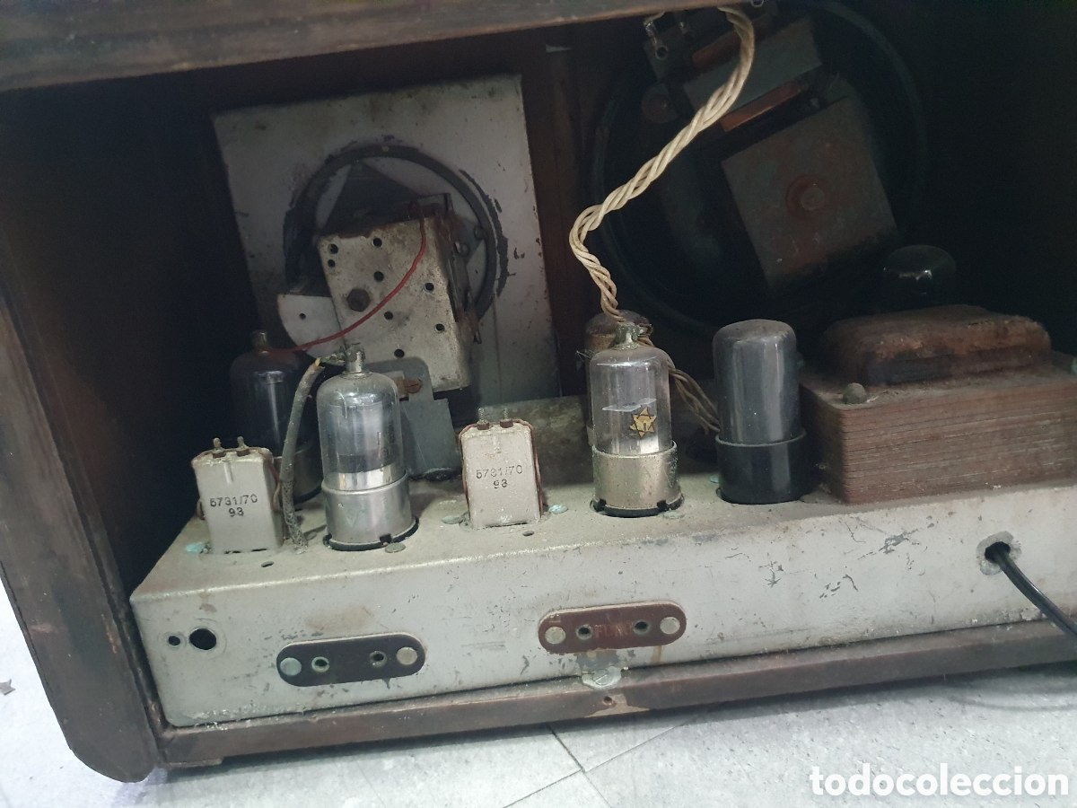Radios de v&aacute;lvulas: Antigua radio a valvulas - Foto 6