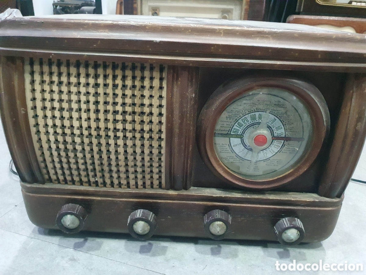 Radio a valvole: Antigua radio a valvulas