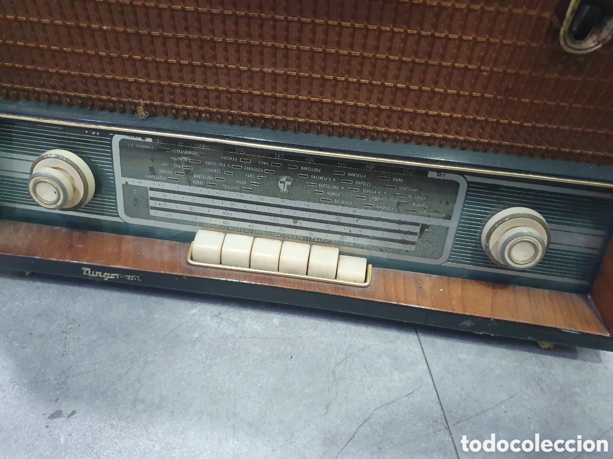 Radios de v&aacute;lvulas: Radio a v&aacute;lvulas Tungsram Urano - Foto 3