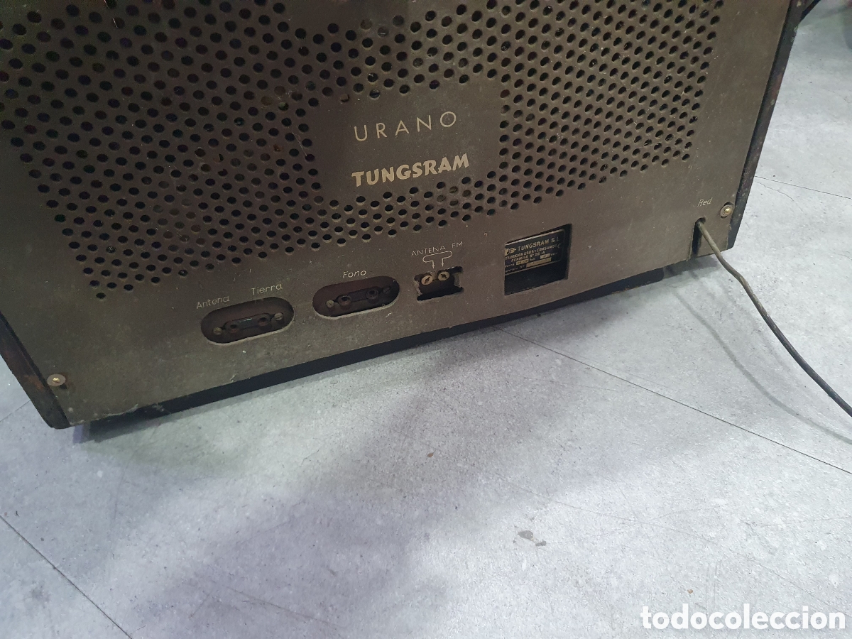 Radios de v&aacute;lvulas: Radio a v&aacute;lvulas Tungsram Urano - Foto 6