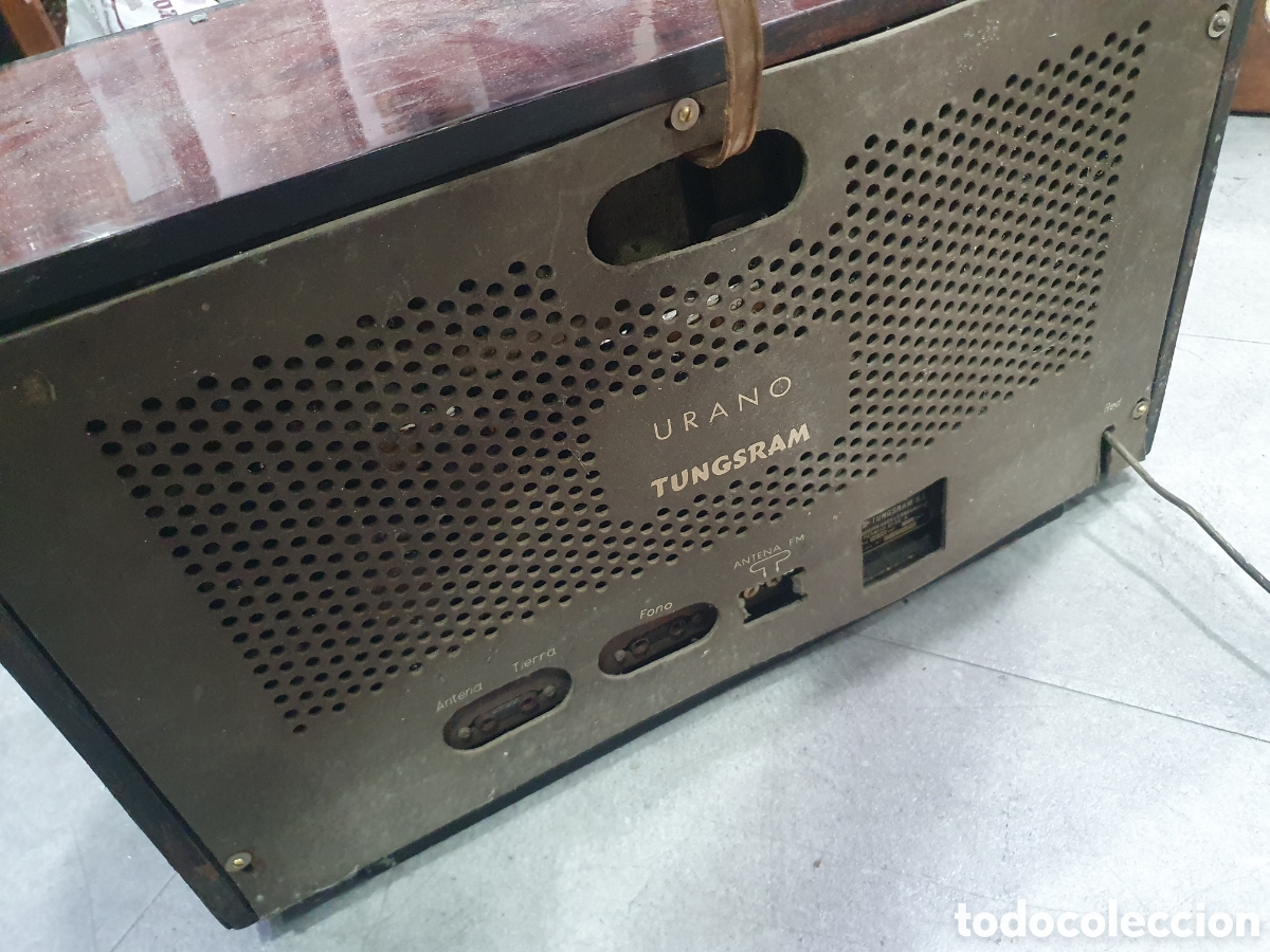 Radios de v&aacute;lvulas: Radio a v&aacute;lvulas Tungsram Urano - Foto 8
