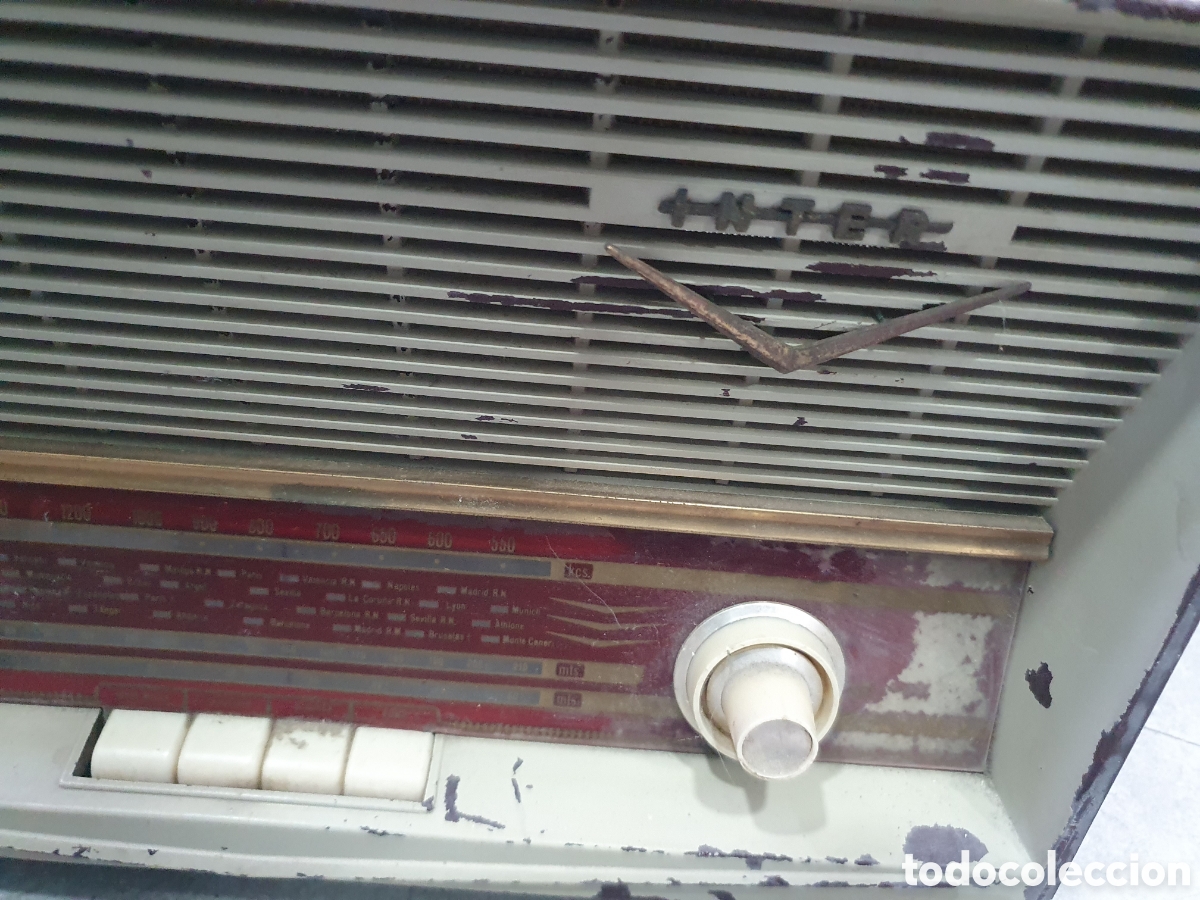 Radios de v&aacute;lvulas: Radio de v&aacute;lvulas de Baquelita Inter - Foto 2