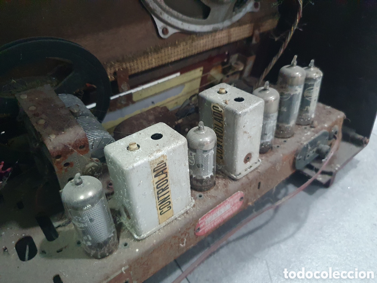 Radios de v&aacute;lvulas: Radio de v&aacute;lvulas de Baquelita Inter - Foto 3