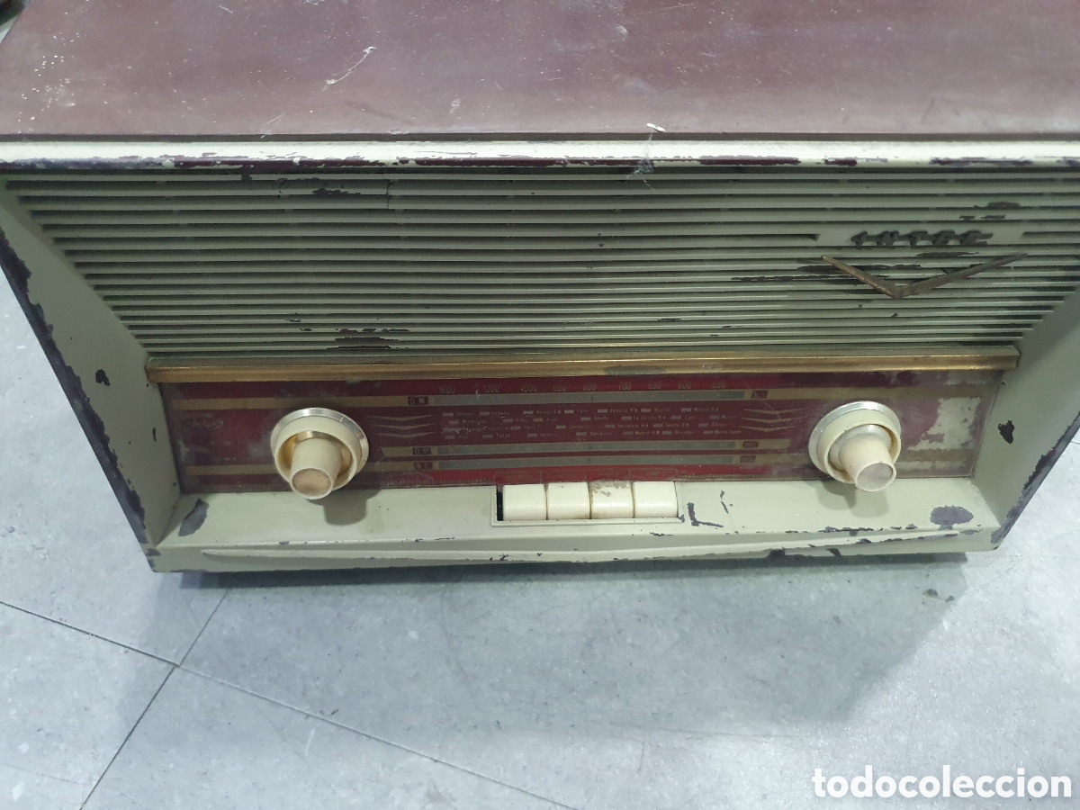 Radios de v&aacute;lvulas: Radio de v&aacute;lvulas de Baquelita Inter - Foto 6