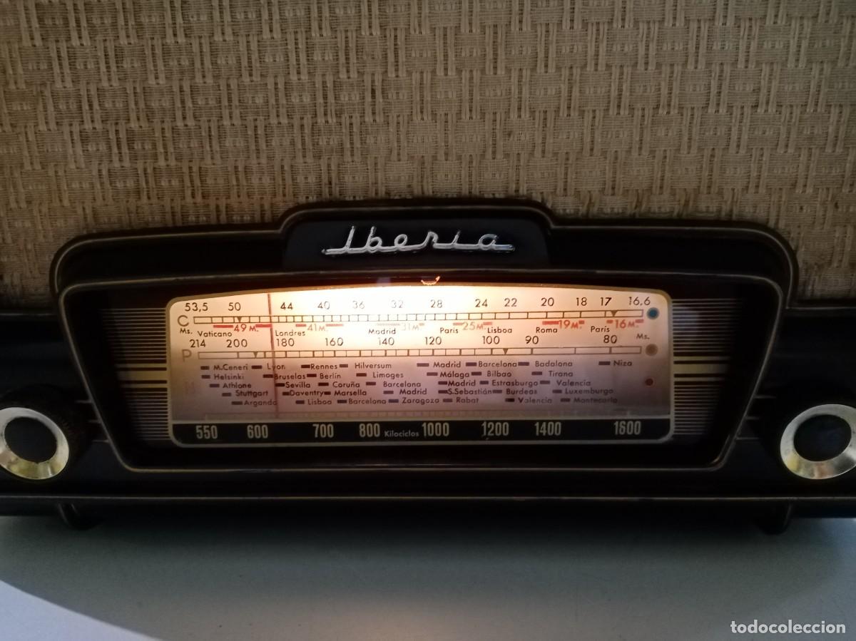 Radios de v&aacute;lvulas: RADIO ANTIGUA IBERIA A-16 - Foto 6