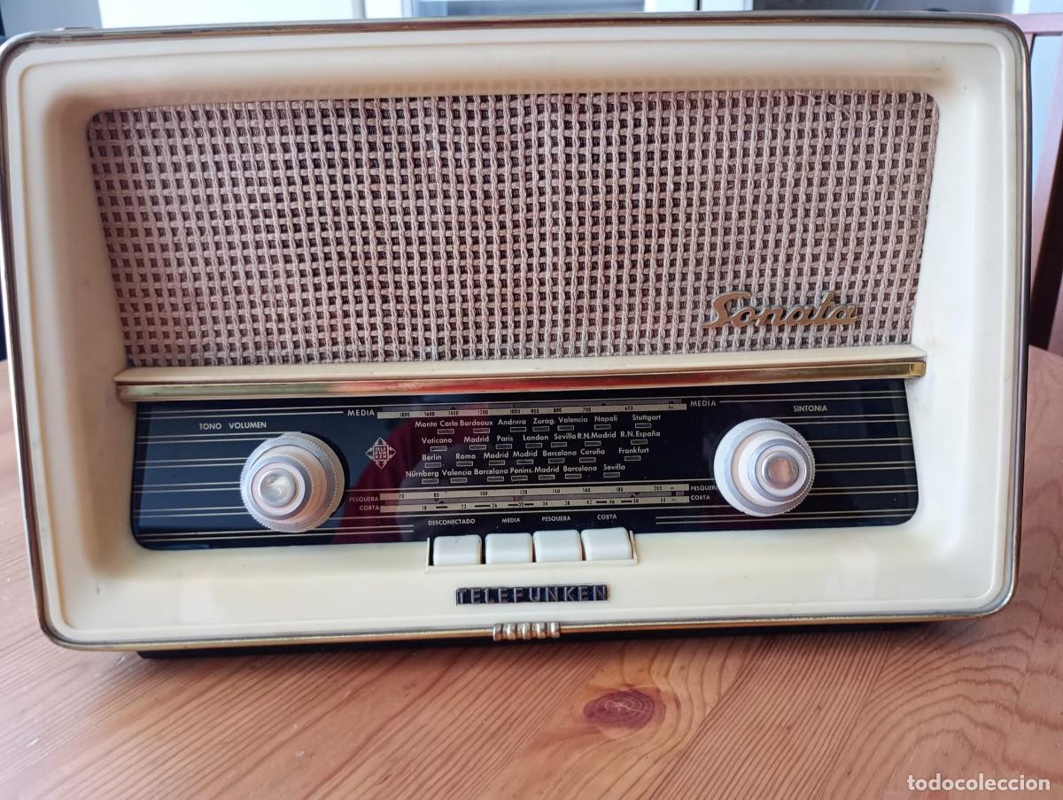 R&aacute;dios de v&aacute;lvulas: Radio Antigua Telefunken Sonata